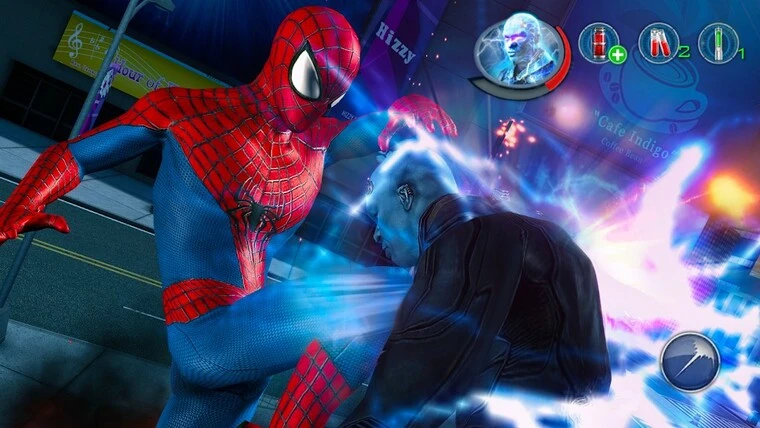 اللعب و الشخصيات في تحميل لعبة The Amazing Spider Man 2